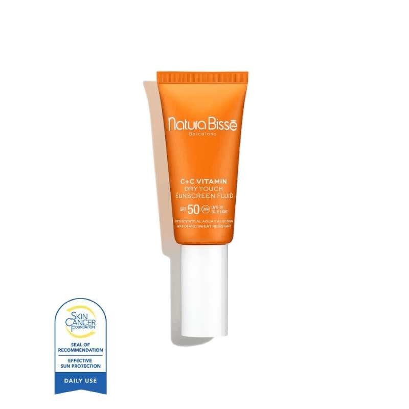 C + C Vitamin Dry Touch Sunscreen Fluid SPF50 30 ml - Natura BISSE - Luxury cosmetics with free counseling and shipping!