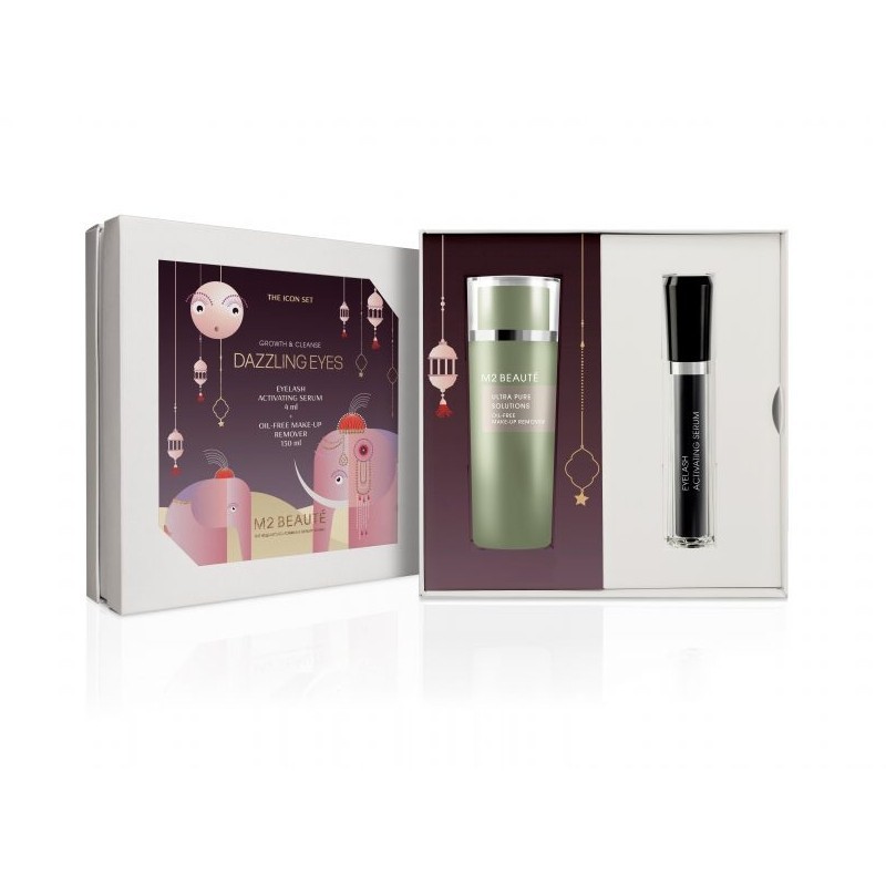 M2 Beauté - Sérum Onglet Activator + Maquillage Huile Free