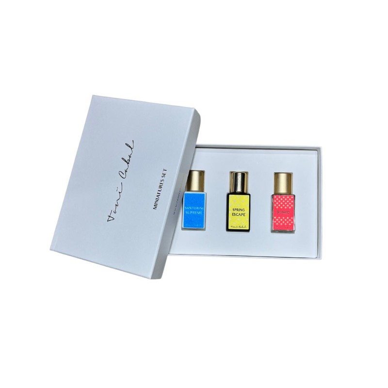 Définir 3 miniatures 15 ml personnalisables - Toni Cabal Livraison gratuite!