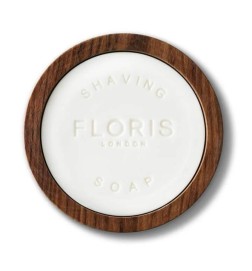 N ° 89 Savon de rasage dans un bol en bois 100 g - Floris de Londres Livraison gratuite!