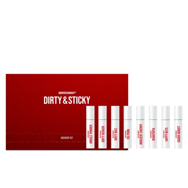 Dirty & Sticky 2ml x 8 Discovery Kit - BORNTOSTANDOUT Free advice and shipments!