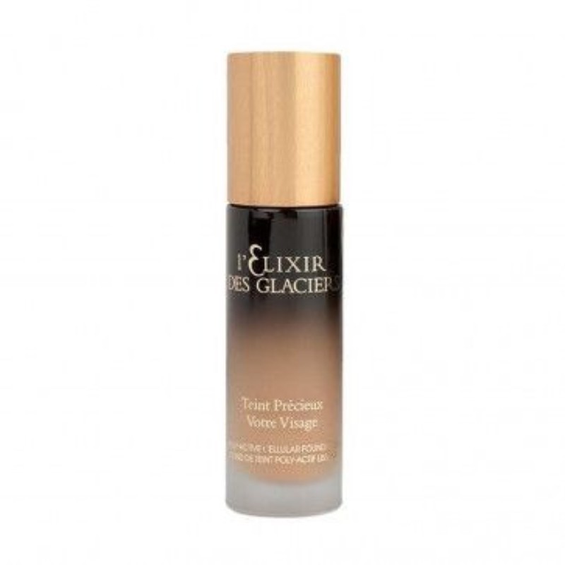 Elixir des Glaciers Teint Précieux 30ml - Valmont - Effet de levage du maquillage facial.