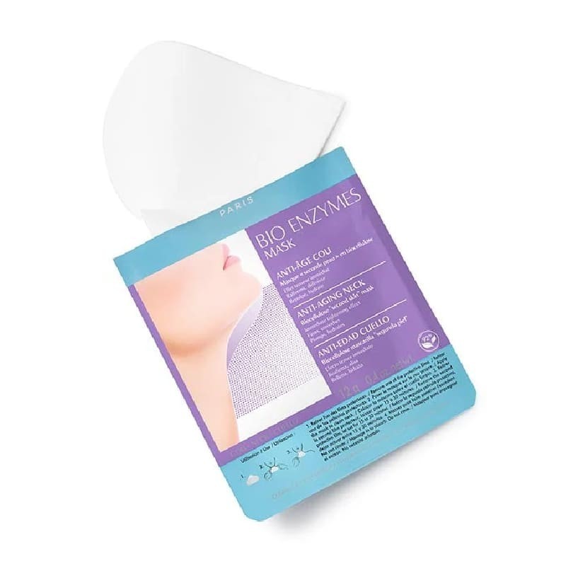 Masque bio enzymes - 12 g - cou anti-âge -